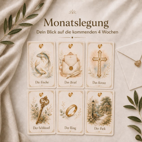 Emailberatung - Kartenlegen | Monatslegung