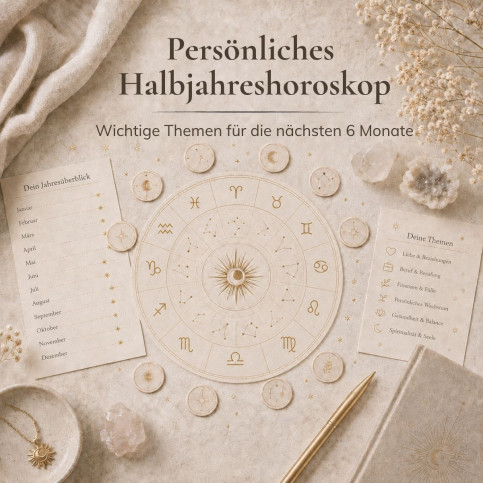 Persönliches Halbjahreshoroskop | per Email